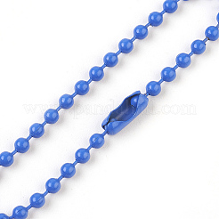Eco-Friendly Iron Ball Chains with Connectors&nbsp;IFIN-F149-A16
