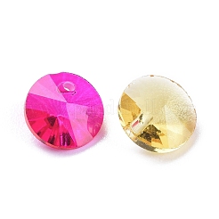 180Pcs 12 Colors Birthstone Charms Glass Charms&nbsp;RGLA-ZZ0001-01-8mm