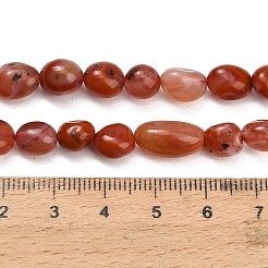Natural Red Agate(Dyed & Heated) Beads Strands&nbsp;G-C287-A01-02