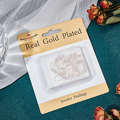 20Pcs Brass Earring Hooks&nbsp;KK-BBC0010-88