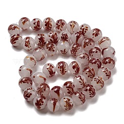 Handmade Lampwork Beads Strands&nbsp;LAMP-L079-05E