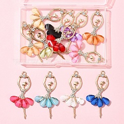 12Pcs 12 Colors Alloy Big Pendants&nbsp;FIND-FS0003-43