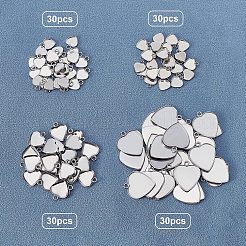 304 Stainless Steel Pendants&nbsp;DIY-UN0002-54