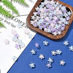 60G 3 Colors Transparent Acrylic Beads&nbsp;TACR-YW0002-46