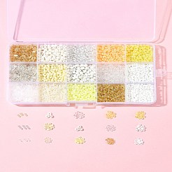 DIY Round Glass Beads Bracelets Making Kits&nbsp;SEED-FS0001-34