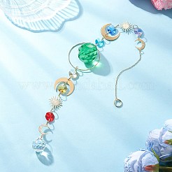 Glass Hanging Suncatchers&nbsp;HJEW-JM04491