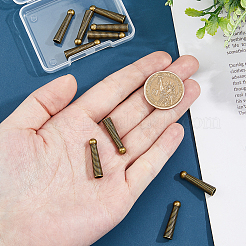 10Pcs Alloy Cord Ends&nbsp;FIND-FH0011-03AB
