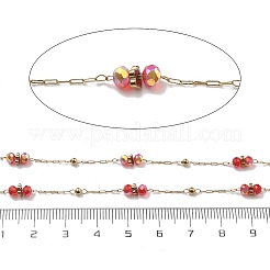 304 Stainless Steel Paperclip Chains&nbsp;CHS-P021-01G-09