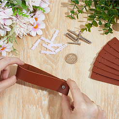 8 Bags Imitation Leather Cabinet Door Handles&nbsp;FIND-GF0009-85C