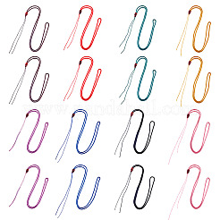 16Pcs 8 Colors Polyester Cord Necklaces Making&nbsp;MAK-TA0001-19