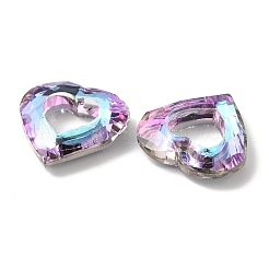 Electroplated Glass Pendants&nbsp;EGLA-O008-01