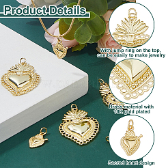 Rack Plating Brass Pendants&nbsp;KK-HS0001-78