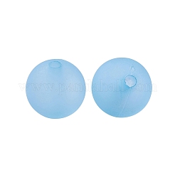 Round Transparent Acrylic Beads&nbsp;FACR-X0001-01-10mm