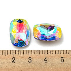 Glass Rhinestone Cabochons&nbsp;RGLA-M017-E03-202ST