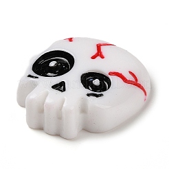 Skull Halloween Opaque Resin Decoden Cabochons&nbsp;RESI-R446-01D