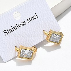 304 Stainless Steel Hoop Earrings&nbsp;EJEW-S253-02E-G