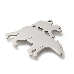 304 Stainless Steel Pendants&nbsp;STAS-S144-08P