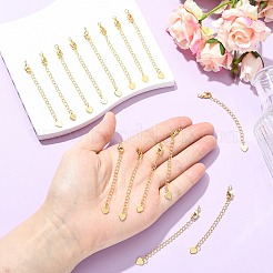 SHEGRACE Brass Curb Chain Extender&nbsp;XGR0147G-134G