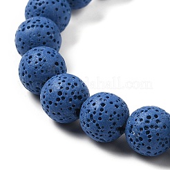 Natural Lava Rock Bead Strands&nbsp;G-L435-03-8mm-21