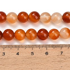 Natural Carnelian Beads Strands&nbsp;GG-CBA1CAF-A01-8mm