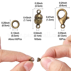 DIY Jewelry Making Findings Kits&nbsp;DIY-FS0008-51AB