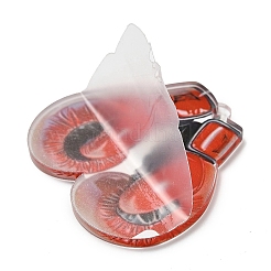 Opaque Printed Acrylic Big Pendants&nbsp;OACR-I020-04