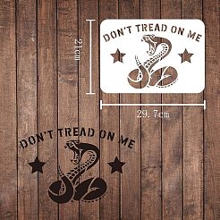Large Plastic Reusable Drawing Painting Stencils Templates&nbsp;DIY-WH0202-054