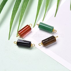 Natural & Synthetic Mixed Gemstone Link Connectors&nbsp;PALLOY-JF00889