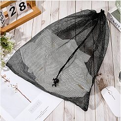 Rectangle Mesh Polyester Gift Bags&nbsp;ABAG-WH20001-23A