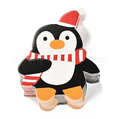 Christmas Theme Penguin Shape Paper Candy Lollipops Cards&nbsp;CDIS-I003-02
