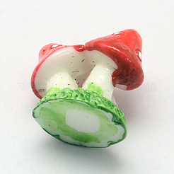 Autumn Theme Mushroom Resin Decoden Cabochons&nbsp;CRES-R183-06D