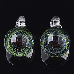 Handmade Lampwork Pendants&nbsp;LS-LAMP-N021-005D