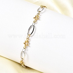 304 Stainless Steel Link Bracelets&nbsp;BJEW-A044-03B-GP