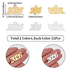 24Pcs 2 Colors Zinc Alloy Pendants&nbsp;FIND-SP0005-22