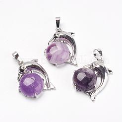 Natural & Synthetic Mixed Stone Pendants&nbsp;G-G713-A