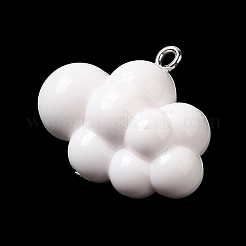 Opaque Resin Pendants&nbsp;RESI-P029-02P