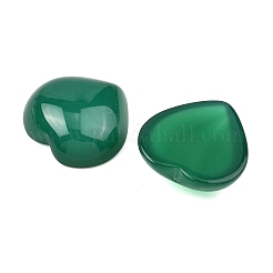 Natural Green Onyx Agate Cabochons&nbsp;G-G350-05