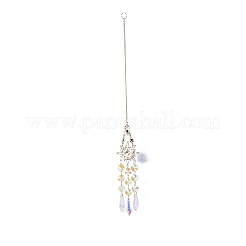 Glass Cone Octagon Window Hanging Suncatchers&nbsp;HJEW-B006-02A