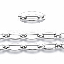 Tarnish Resistant 304 Stainless Steel Link Chains&nbsp;CHS-T003-18P-NF
