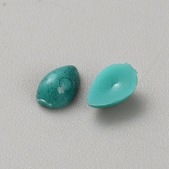 Resin Imitation Turquoise Decoden Cabochons&nbsp;RESI-WH0079-01K