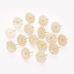 Brass Stud Earring&nbsp;KK-O115-08G
