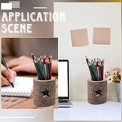 1Pc Wooden Pen Holders&nbsp;OFST-GF0001-03A