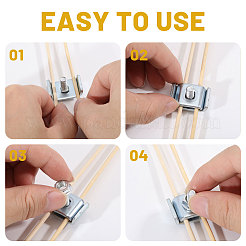 Iron Wire Mesh Cable Tray Coupler&nbsp;AJEW-WH0696-510