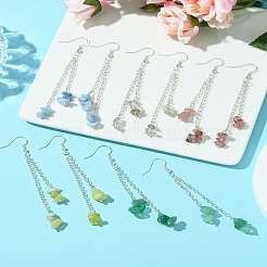 5Pairs Brass Dangle Earrings&nbsp;EJEW-FS00039