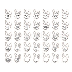 35Pcs Easter Themed DIY Basswood Reward Token for Kids&nbsp;AJEW-WH0070-53B