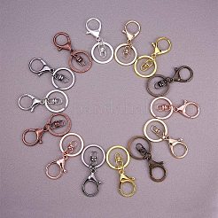 Iron Alloy Lobster Claw Clasp Keychains&nbsp;KEYC-PH0001-05