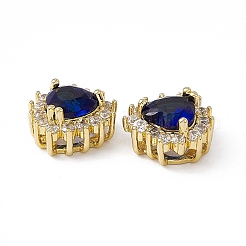 Rack Plating Brass Micro Pave Cubic Zirconia Beads&nbsp;KK-C007-12G-08