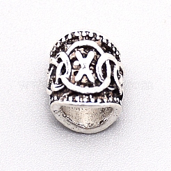 Alloy Dreadlocks Braiding Beads&nbsp;OHAR-WH0015-09AS-RS
