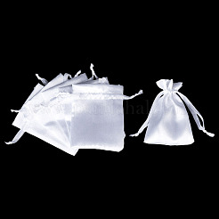 10Pcs Brocade Good Luck Fortune Drawstring Gift Blessing Bags&nbsp;PAAG-TADJ0001-01A