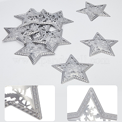 10Pcs Iron Star Ornaments&nbsp;AJEW-GF0012-09